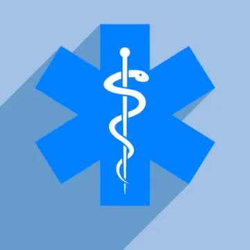 Star of life Stock Illustration