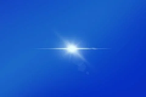 Star light in blue background HD Stock Illustration