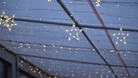 Star Light Decorations Stock Footage 314521483