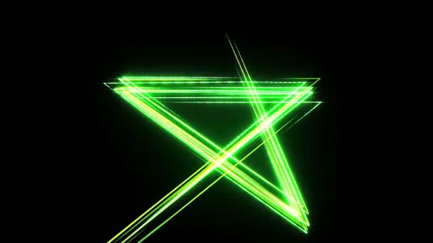 Star light glow stroke trail line effect animation Vídeos de archivo 149304375