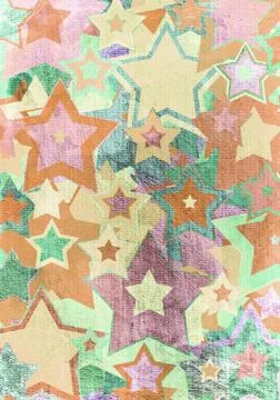 Star on light grunge background Stock Photos