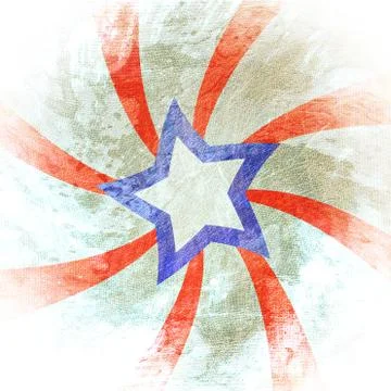Star on light grunge background Stock Photos