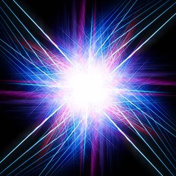 Star light 库存插图