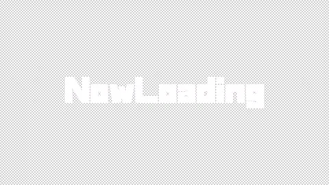 Star loading Text animation 1080p - 30 fps - Alpha Channel Stock Footage 256200632