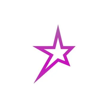 Star logo and icon design template Stock Illustration
