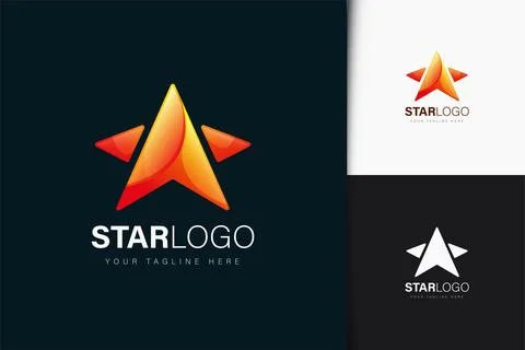 Star logo design Stock Illustration