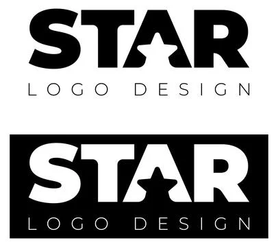 Star logo design template Stock Illustration