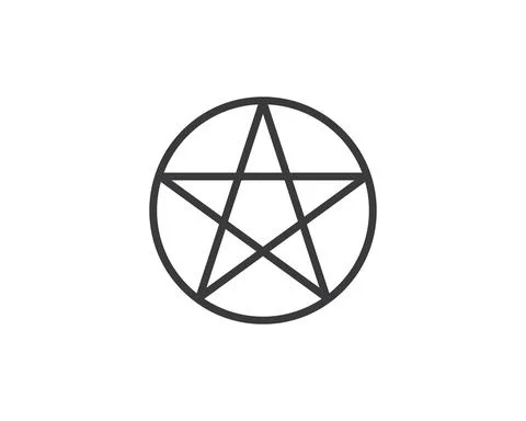 Star logo icon vector illustration Stock Illustration
