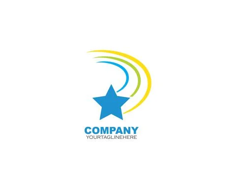 Star logo icon vector illustration Stock-Illustration