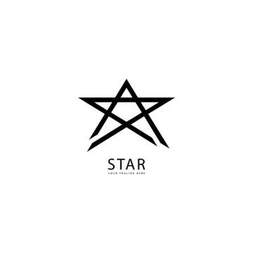 STAR LOGO Stock Illustration