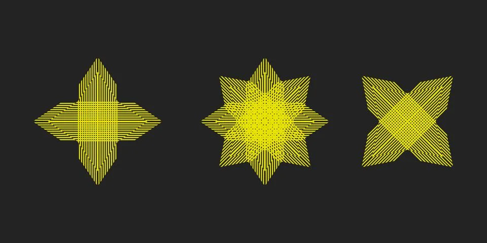 Star logo, illustration, vector Stock Illustration
