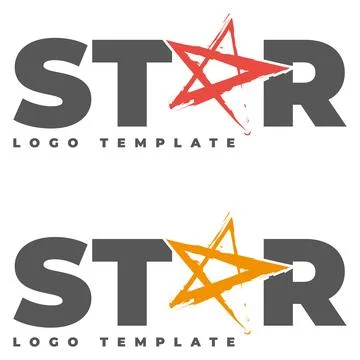 Star logo template Stock Illustration
