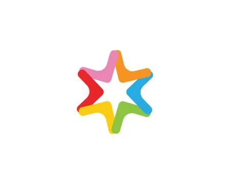Star Logo Template vector icon 스톡 일러스트
