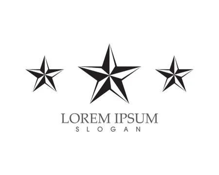 Star  Logo Template vector icon 스톡 일러스트