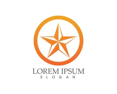 Star  Logo Template vector icon Stock Illustration