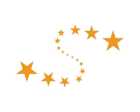 Star logo template vector icon illustration design 스톡 일러스트