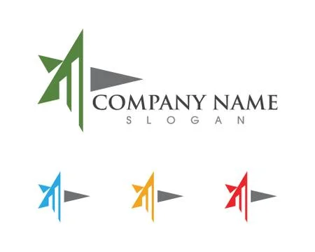 Star Logo Template vector icon 스톡 일러스트