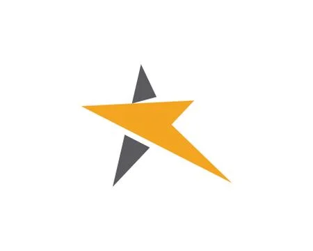 Star Logo Template vector icon 스톡 일러스트
