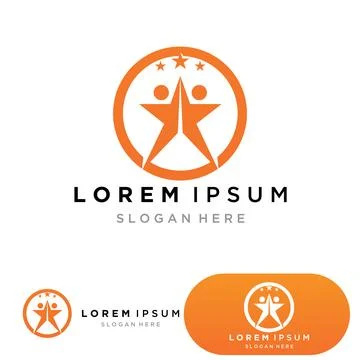 Star logo template vector icon illustration design-vector Stock Illustration