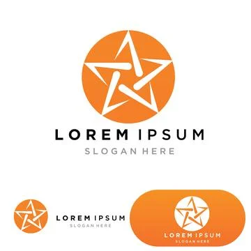 Star logo template vector icon illustration design-vector Stock Illustration