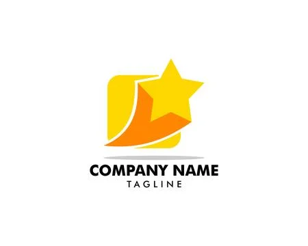 Star Logo Template Vector Icon Illustration Design Stock Illustration