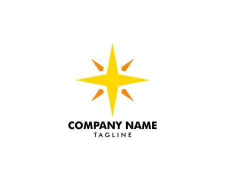 Star Logo Template Vector Icon Illustration Design Stock Illustration