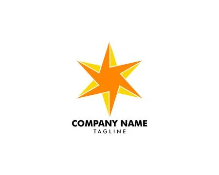 Star Logo Template Vector Icon Illustration Design Stock Illustration