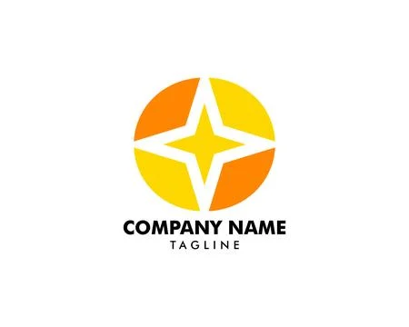 Star Logo Template Vector Icon Illustration Design Stock Illustration