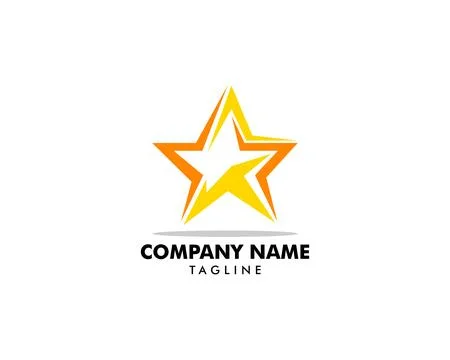 Star Logo Template Vector Icon Illustration Design Stock Illustration
