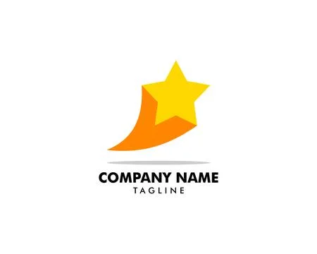 Star Logo Template Vector Icon Illustration Design Stock Illustration