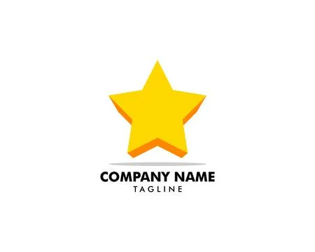 Star Logo Template Vector Icon Illustration Design Stock Illustration