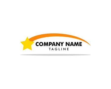 Star Logo Template Vector Icon Illustration Design Stock Illustration