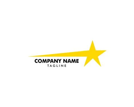 Star Logo Template Vector Icon Illustration Design Stock Illustration