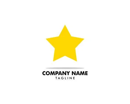 Star Logo Template Vector Icon Illustration Design Stock Illustration