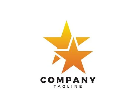 Star Logo Template Vector Icon Illustration Design Stock Illustration