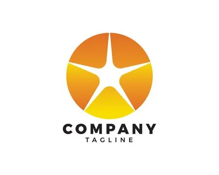 Star Logo Template Vector Icon Illustration Design Stock Illustration
