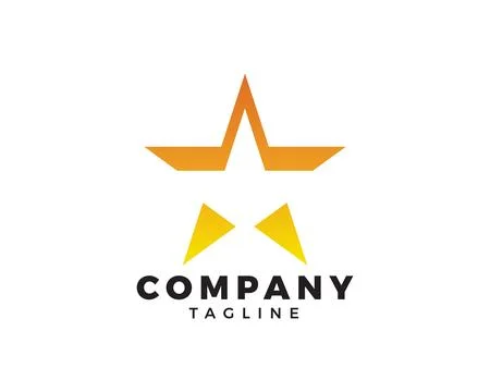 Star Logo Template Vector Icon Illustration Design Stock Illustration