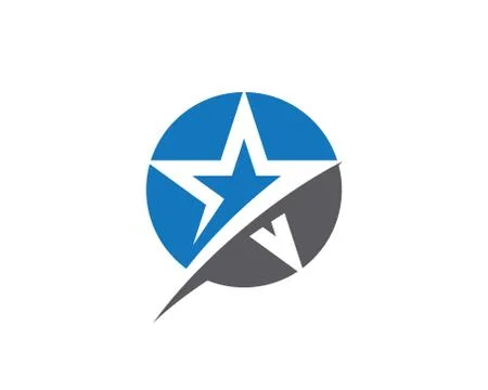 Star Logo Template vector 스톡 일러스트