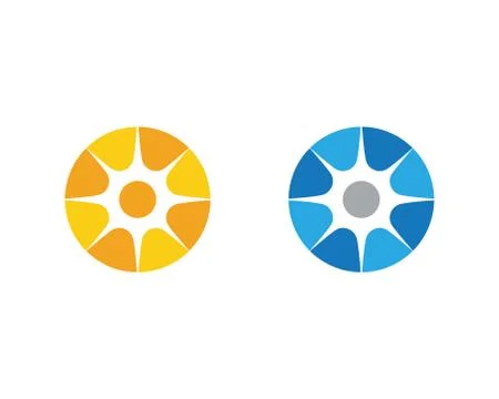 Star Logo Template vector Stock Illustration