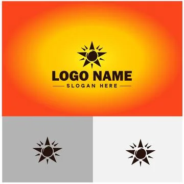 Star logo vector art icon graphics for business brand icon star logo template Stock Illustration