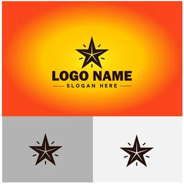Star logo vector art icon graphics for business brand icon star logo template Illustrazione stock