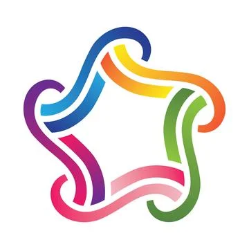 Star logo vector icon design Stock Illustration