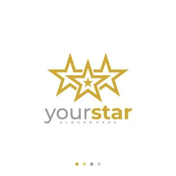 Star logo vector template, Creative Star logo design concepts Stock Illustration