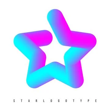 Star logotype template Stock Illustration