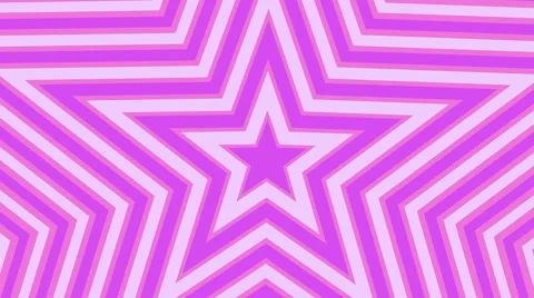 Star loop geometric colorful expanding shape background lilac purple Stock Footage 57631486