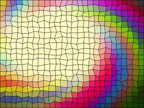 Star low poly triangle style vector mosaic background Stock Illustration