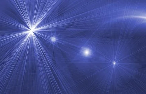 Star magical background with rays of light Stock Illustration