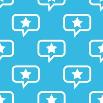 Star message pattern Stock Illustration