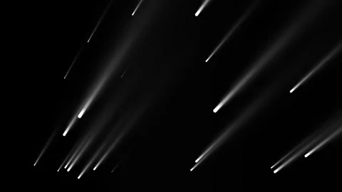 Star Meteor shower rain and dropping ground. shooting stars Meteor in galaxy. Stock-Footage 344096209