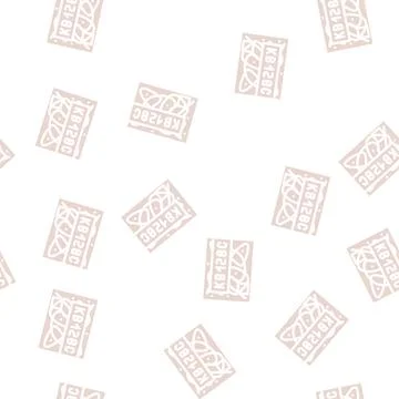 Star name glyph vector seamless pattern イラスト素材